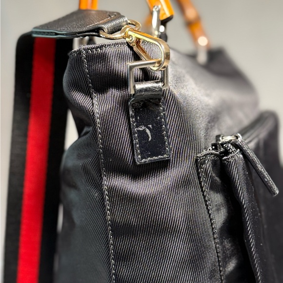 Authentic GUCCI Nylon Handbag - Picture 8 of 17